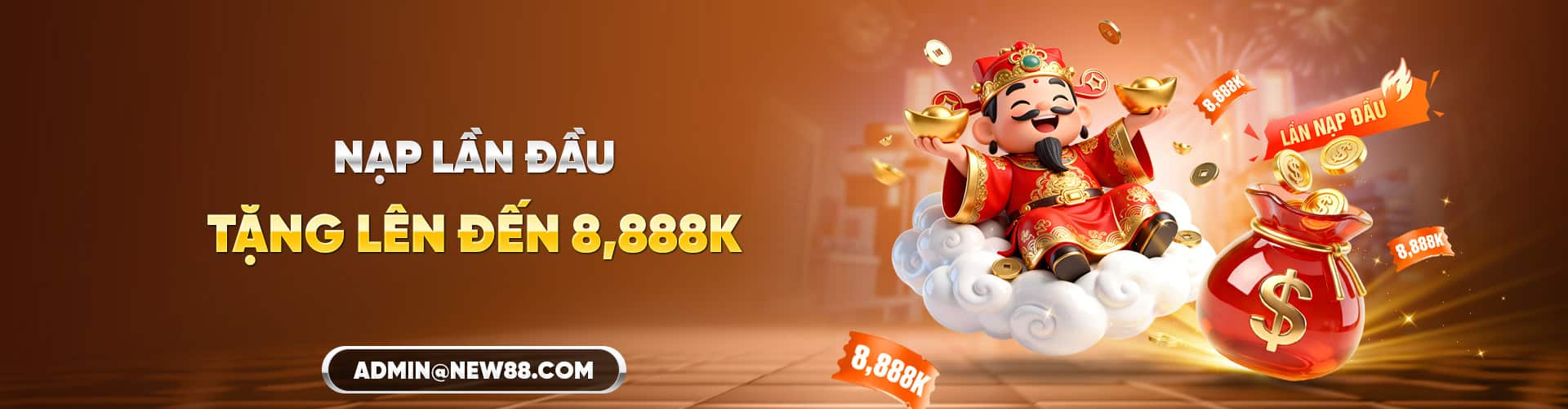 New88 Tặng Nạp Đầu Tới 8,888K